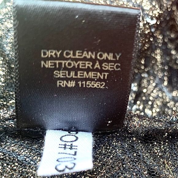 LA Rok Luxe Oversized Embroidered Crop Top - Picture 7 of 7